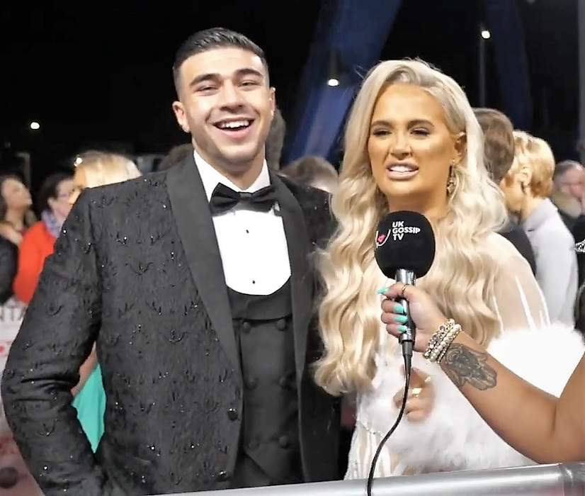 Tommy Fury's father flips tables at explosive pre-fight conference