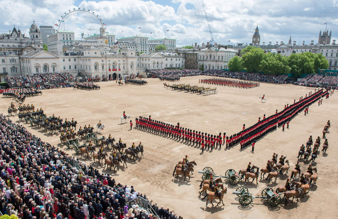 Trooping the Colour: Scaled back celebration for Queen's official birthday