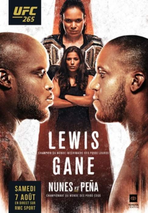 UFC 265: Ciryl Gane stops Derrick Lewis to capture interim heavyweight title