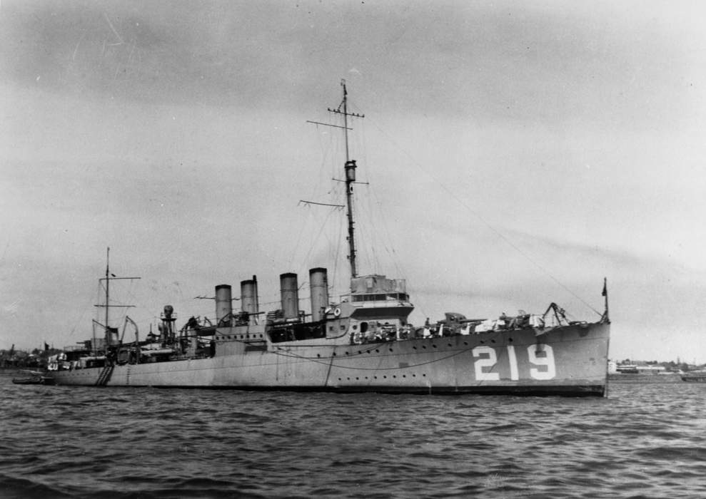 The USS Edsall, sunk by Japanese forces in World War II, has been found