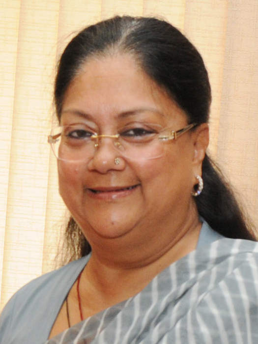Rajasthan polls: Vasundhara Raje takes early lead of over 7,000 votes in Jhalrapatan constituency
