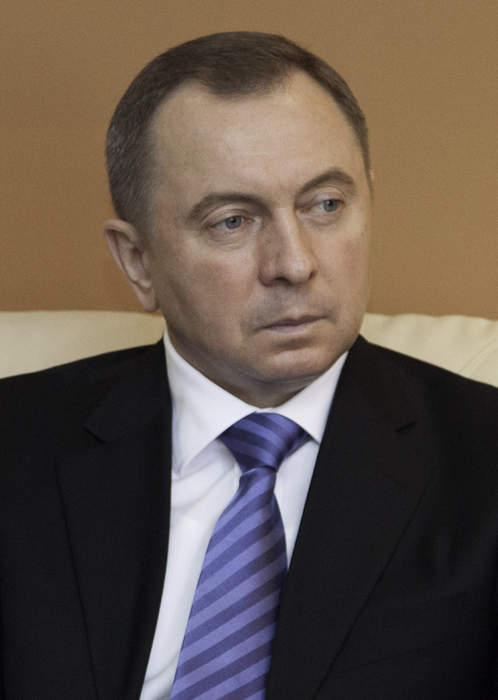 Belarusian foreign minister Vladimir Makei dies 'suddenly'