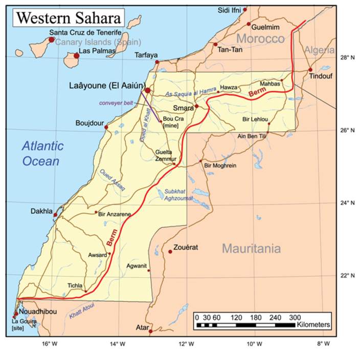 Protesters call for Western Sahara autonomy amid tension between Morocco and Spain