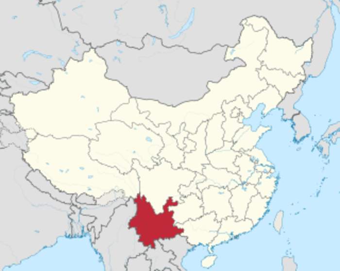 China: At least 47 buried after landslide in Yunnan - state media