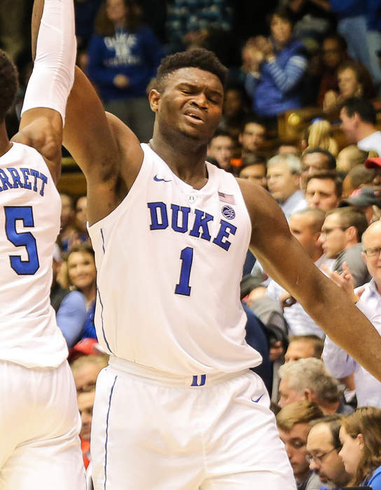 Zion Williamson Finds Out He'll Be 'Girl Dad' In Epic Firework Gender Reveal