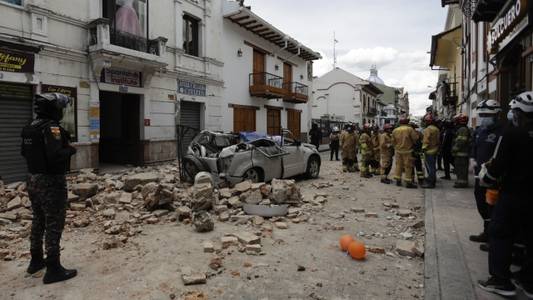 Ecuador earthquake kills at least 12, causes wide damage
