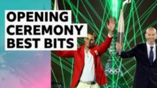 Best bits of Paris 2024 opening ceremony