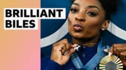 Watch: Best of 'superstar' Biles' all-around final routines