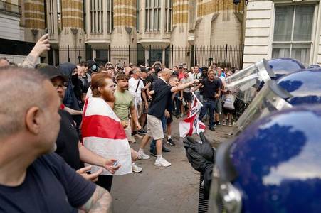 More than 100 arrests made as further unrest breaks out across UK after Southport attack