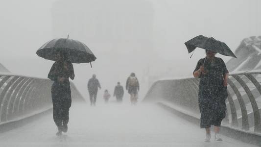Thunderstorm warning with risk of 'torrential downpours' in England and Wales