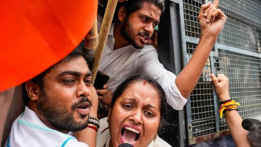 'It boils my blood': Protests over rape and murder of doctor result in hundreds of arrests