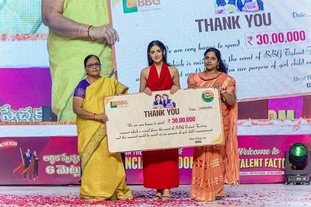 Bangarutalli's Inspiring Initiatives Recognized at 459th Talent Factory: A Commitment to Girl Child Empowerment