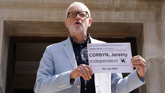 five independent mps - including corbyn - form new group