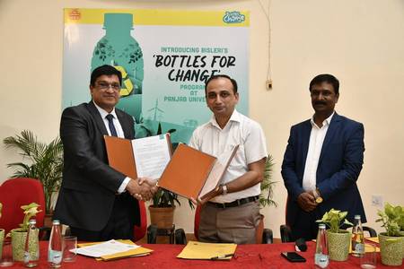 Bisleri International Partners with Panjab University to establish On-Campus Material Recovery Facility (MRF) under 'Bottles for Change' initiative