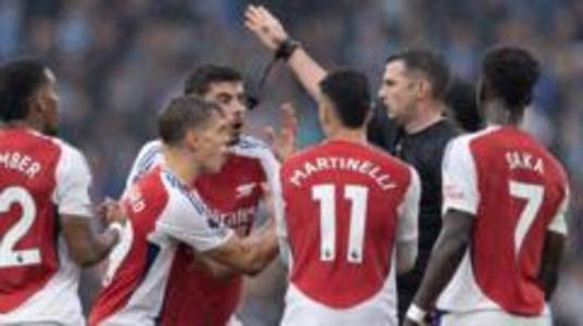 Trossard red card against Man City correct, says panel