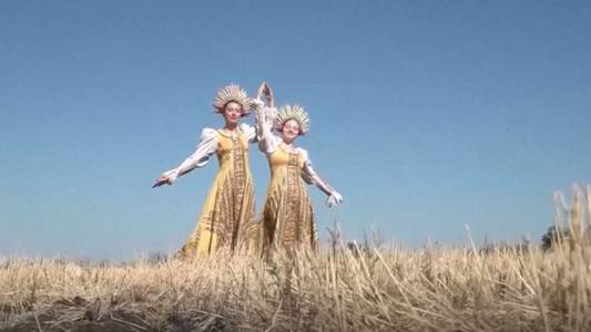 a more muted celebration as russia trumpets 'positives' of ukraine war