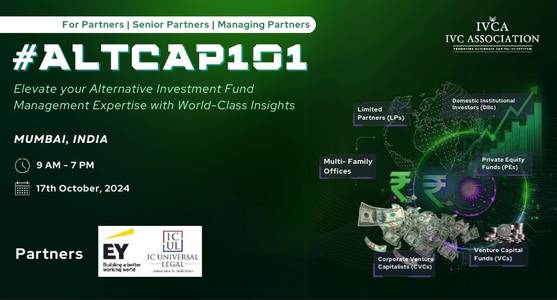 AltCap101 By IVCA to Empower Fund Managers with Alternate Investment Strategies