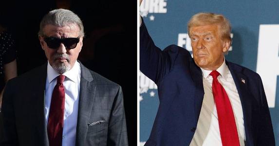 Sylvester Stallone Praises Donald Trump, Calls Him the 'Second George Washington' During Surprise Mar-a-Lago Speech