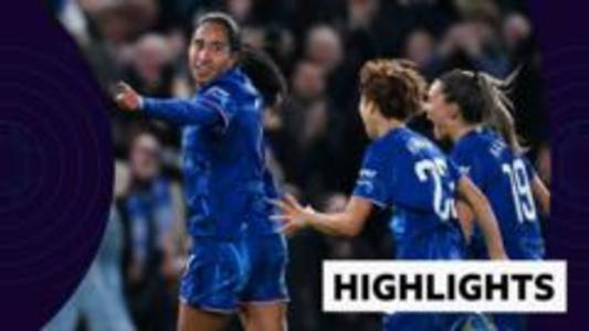 Chelsea beat Man City to go top of WSL