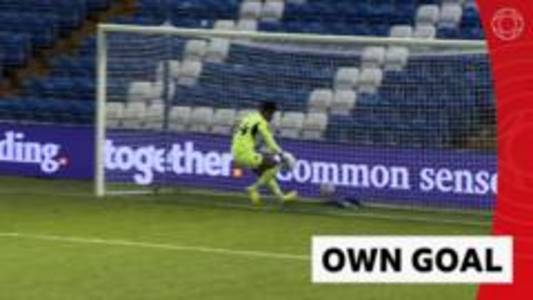 Stockport's Connolly scores 'remarkable' own goal