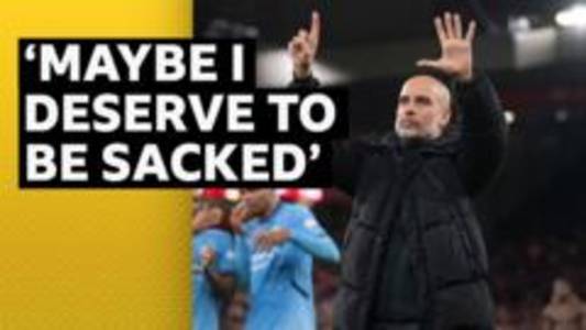 Guardiola jokingly responds to Anfield chants