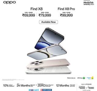 OPPO Find X8 Series Goes on Sale: Price, Launch Offers, Specs and More
