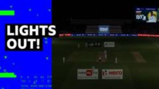 'What is going on?!' - Australia v India Test plunged into darkness