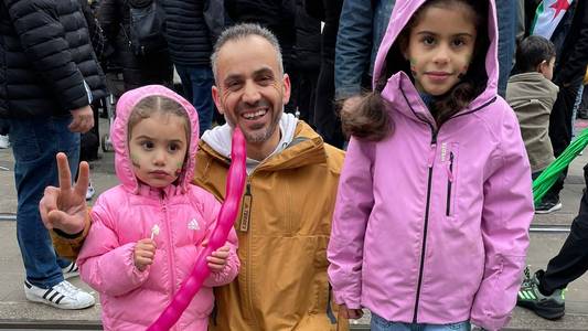 Tears of joy in Manchester as Syrians dream of returning home