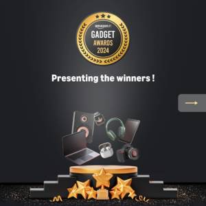 Amazon.in Celebrates the Best in Technology with its First-ever Amazon Gadget Awards 2024