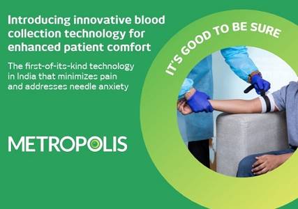 Metropolis Healthcare Introduces Innovative Blood Collection Technology for Enhanced Patient Comfort