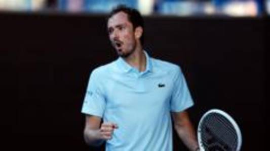 Medvedev destroys net camera in five-set battle against world number 418