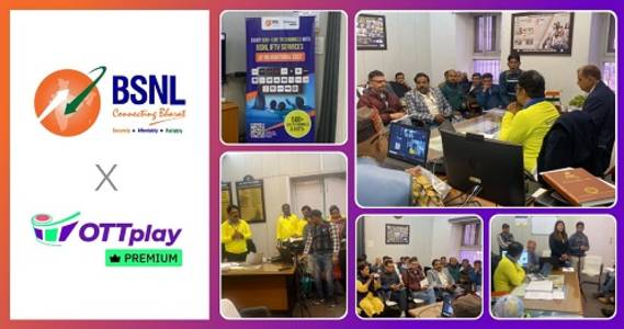 BSNL Launches IFTV Pilot in UP East in partnership with OTTplay