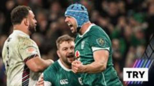 Watch Ireland's game-changing moment in win over England