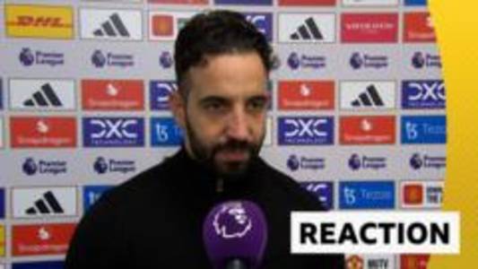 I'm disappointed but players are trying - Amorim