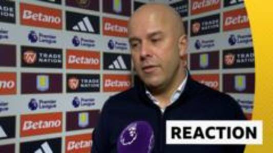 'I'm not happy with the result!' - Slot rues missed chances against Villa