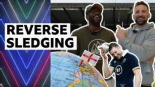 'A rose? Grow up!' - Monye & Barclay take 'sledging' challenge