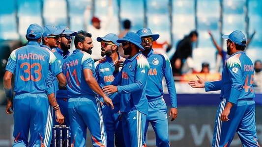 Shami takes 5/53 as ton-up Hridoy lifts Bangladesh to 228 against India