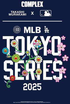 COMPLEX PRESENTS TAKASHI MURAKAMI x MLB LIMITED EDITION COLLECTION FOR 2025 MLB TOKYO SERIES