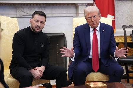 Volodymyr Zelensky lands in UK after Donald Trump clash as Ukraine president to meet Keir Starmer