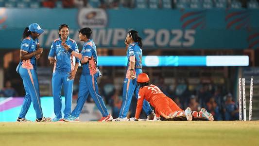 WPL 2025: Mumbai Indians hold nerve to edge out Gujarat Giants in a last-over th