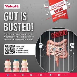Iconic Probiotic Brand Yakult Launches #GutIsBusted, A Quirky Social Media Awareness Campaign on Healthy Gut