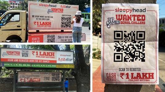 Sleepyhead's 'SIT Games' Challenges Bengaluru's Youth to Win INR 1 Lakh by Doing Absolutely Nothing