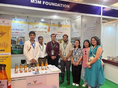 M3M Foundation Champions Rural Empowerment at Kisan Kumbh 2025