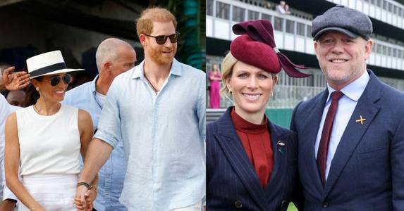 Zara and Mike Tindall 'Have a Lot of Time' for Prince Harry and Meghan Markle Despite Family Feud