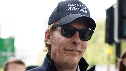 Laurence Fox denies sharing upskirting photo of TV star
