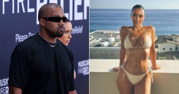 Unbothered Kim Kardashian Nearly Spills Out of Bikini Top Amid Custody Battle With Kanye West: Photos
