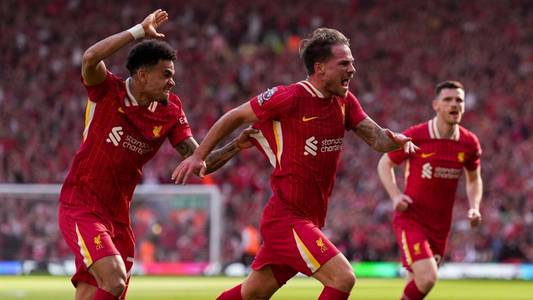 Liverpool goal in title decider caused tremor on Richter scale