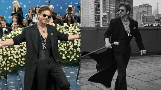 Pakistani fan rushes to meet her ‘entire dil’ Shah Rukh Khan before Met Gala
