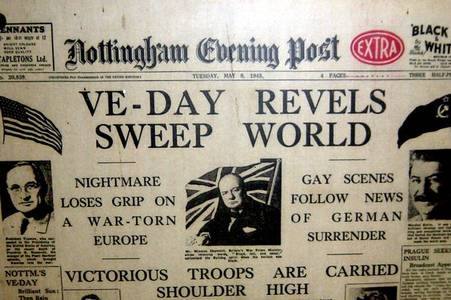 Nine joyous VE Day images from Nottingham as world marks 80 years since end of Second World War in Europe