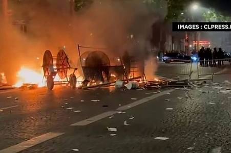 Chaos after PSG v Arsenal as police arrest 44 and person in 'critical condition' after Champions League carnage